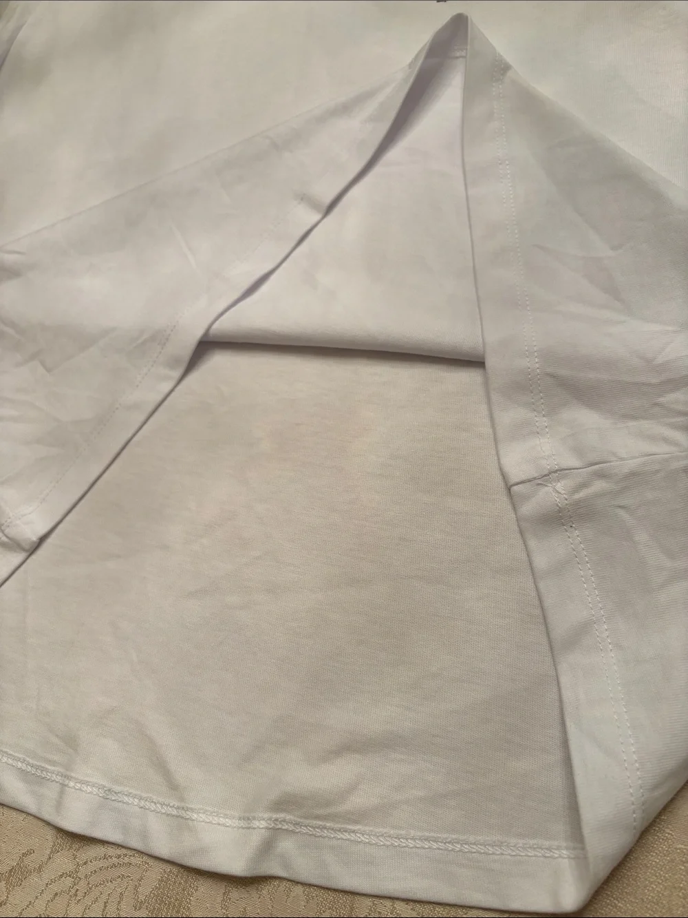 Zara graphic logo Sophia cotton white crew neck t-shirt sz.M - Picture 10 of 12